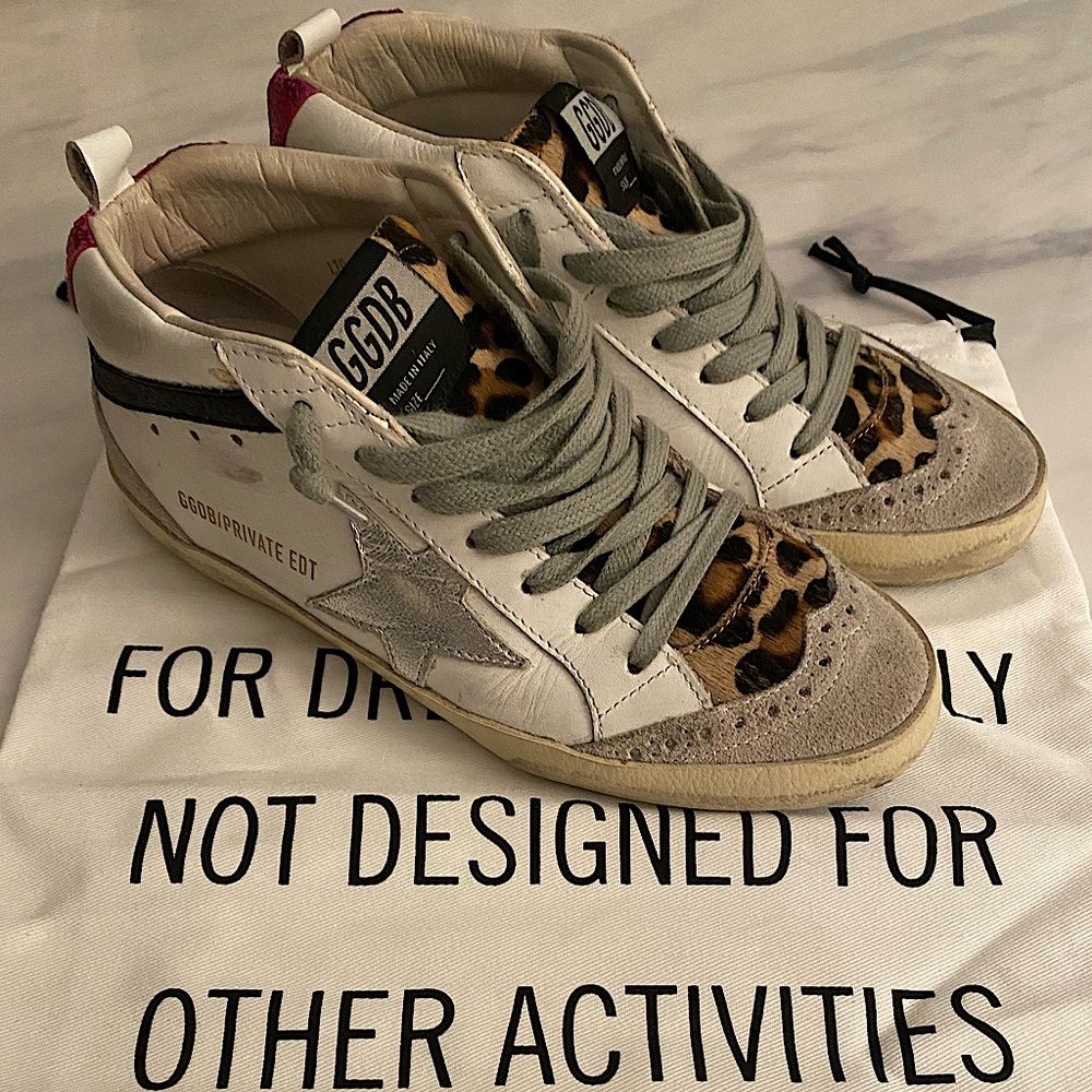 100% Authentic Golden Goose Mid Star sneakers
